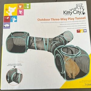 Outdoor Three-Way Play Tunnel